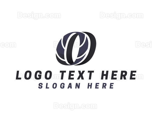Motor Tire Letter O Logo