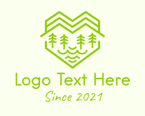 Heart Forest Mountain  logo