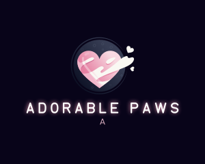 Lovely Adorable Heart logo design