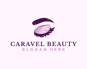 Fashion Beauty Eyelash logo design