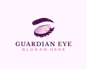 Fashion Beauty Eyelash logo design