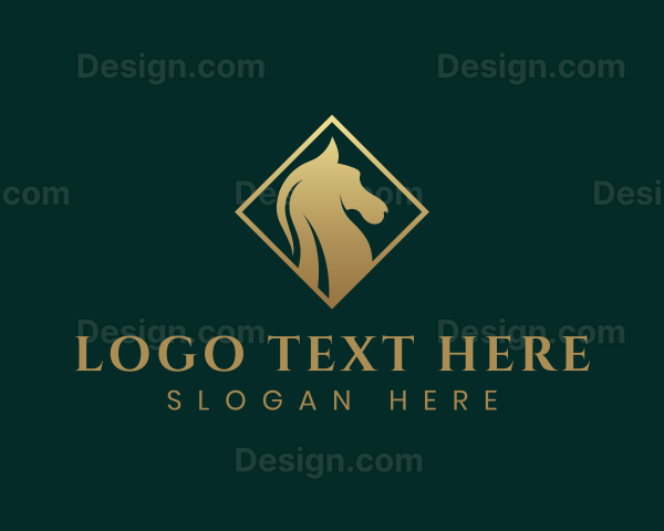 Luxury Stallion Horse Logo