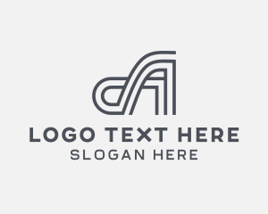 Architect Structure Builder Letter A logo