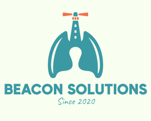 Lung Lighthouse Beacon logo