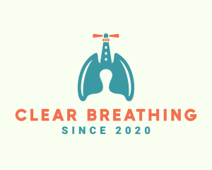 Lung Lighthouse Beacon logo