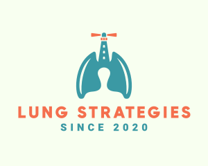 Lung Lighthouse Beacon logo