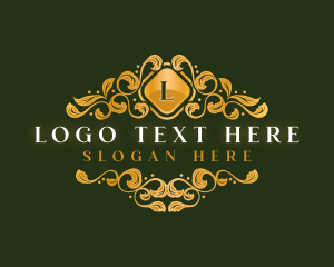 Elegant Ornament Floral logo