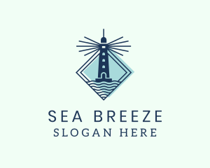 Nautical Lighthouse Ocean logo