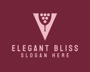 Abstract Grape Wine  logo