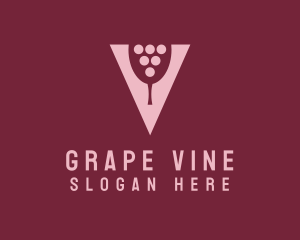 Abstract Grape Wine  logo