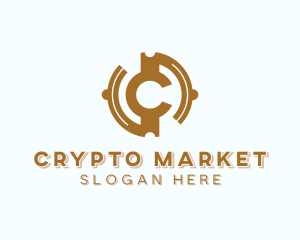 Digital Crypto Tech logo design