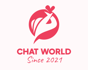 Hand Sign Chat  logo design