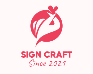 Hand Sign Chat  logo design