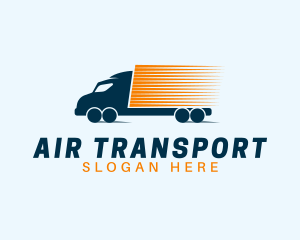 Express Delivery Truck logo design