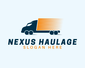 Express Delivery Truck logo design