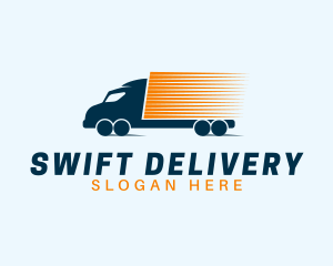 Express Delivery Truck logo design