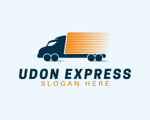 Express Delivery Truck logo design