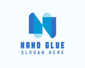 Professional Brand Letter N logo design