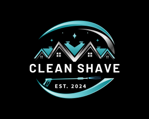 Power  Wash Cleaning logo design