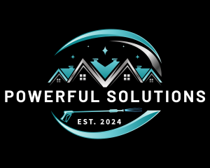 Power  Wash Cleaning logo design