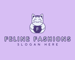 Pet Kitty Cat logo