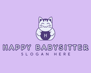 Pet Kitty Cat logo