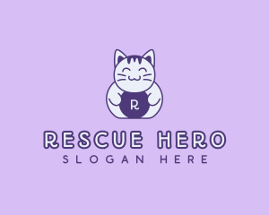 Pet Kitty Cat logo design