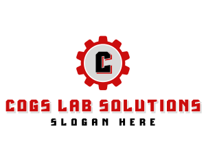 Automotive Cog Gear logo design