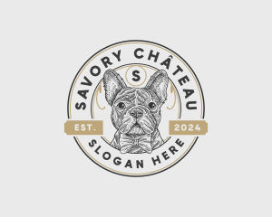 Dog Bulldog Pet logo design