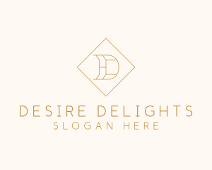 Luxury Letter D logo design