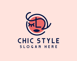 Makeup Fashion Stylist  logo