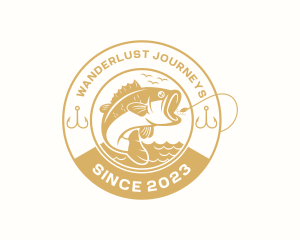 Marine Fishing Bait  Logo