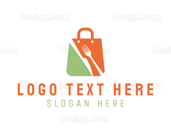 Cutlery Shopping Bag Logo