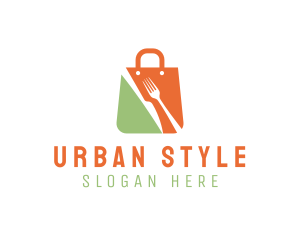 Cutlery Shopping Bag Logo