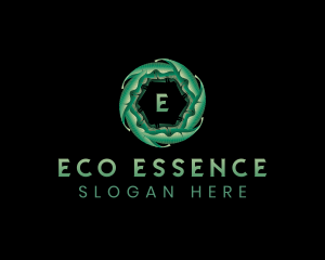 Eco Leaf Plant logo design