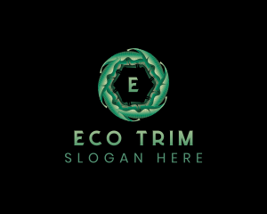 Eco Leaf Plant logo design