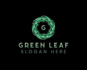 Eco Leaf Plant logo design