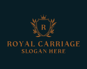 Royal Crown Shield logo design