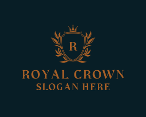 Royal Crown Shield logo design