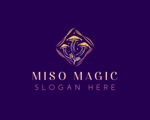 Mystical Mushroom Fungus logo design