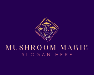 Mystical Mushroom Fungus logo