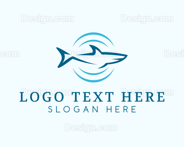 Shark Hunting Sonar Logo