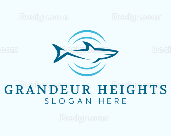 Shark Hunting Sonar Logo