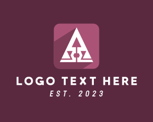 Tech App Letter A logo