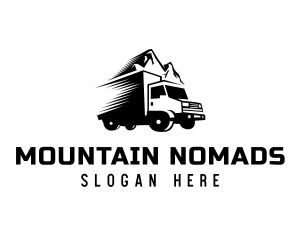 Fast Truck Mountain logo design