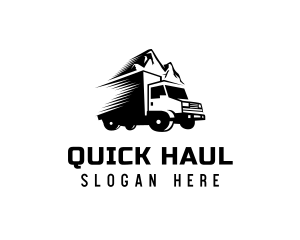 Fast Truck Mountain logo design