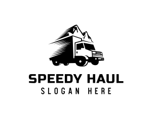 Fast Truck Mountain logo design