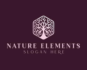 Nature Tree Wellness logo design