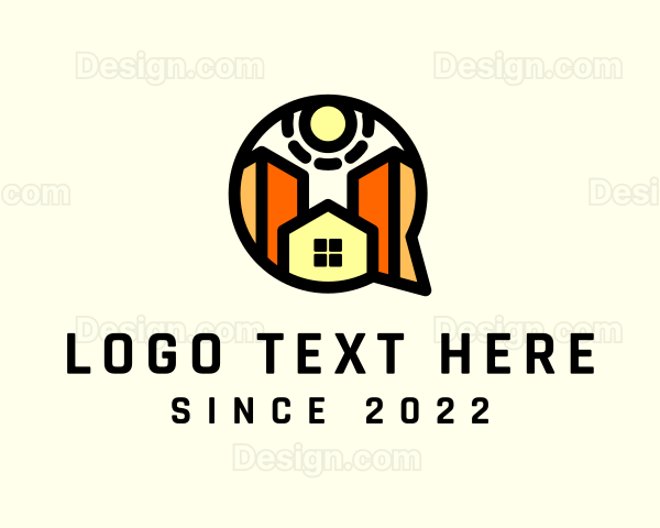 House Building Contractor Logo