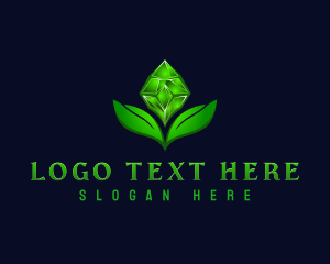 Elegant Flower Plant logo